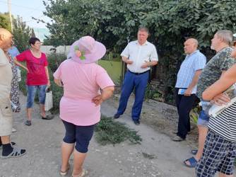 Сергей Агапов встретился с жителями частного сектора в Заводском районе